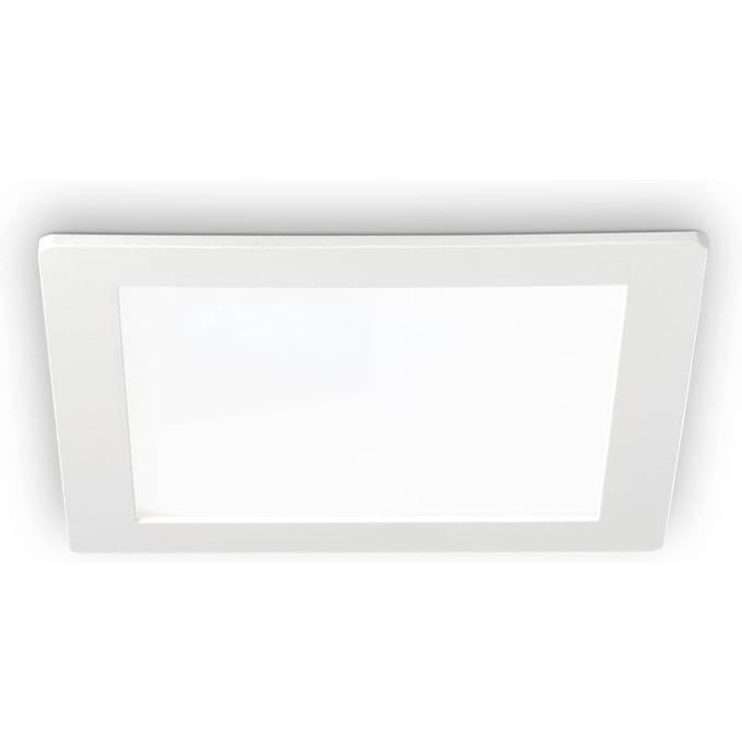 IDEAL LUX LED plafond inbouwlamp Groef vierkant 11,8x11,8 cm