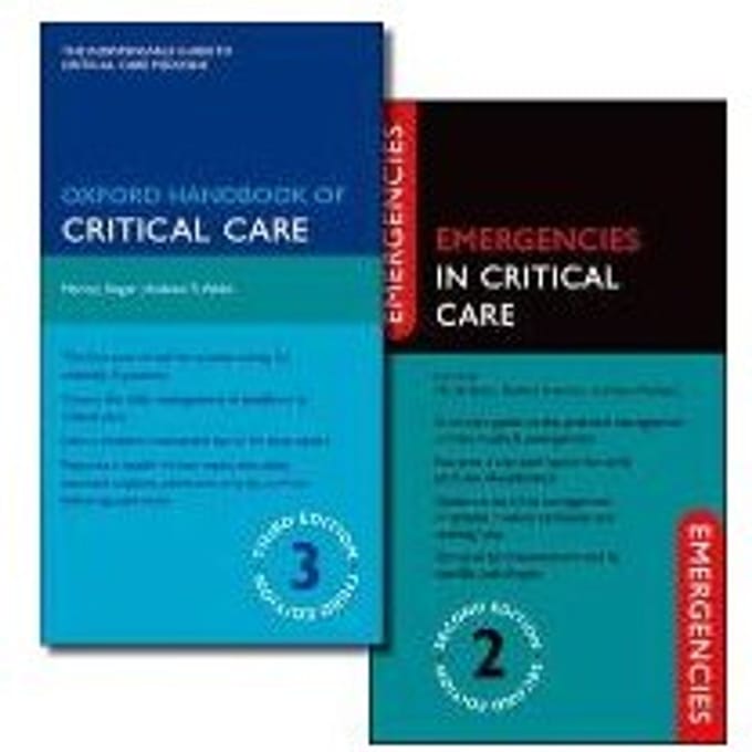 Oxford Handbook Of Critical Care Third Edition And Emergencies In Critical Care Second Edition Pack - Singer, Mervyn