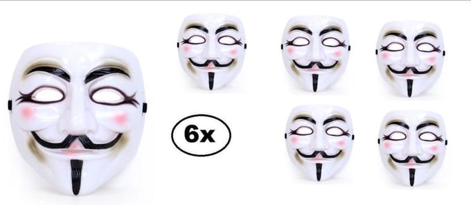 6x Masker Vendetta
