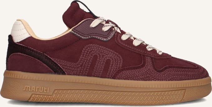 Sneakers Maruti Yale Emboidery Sneakers Laag - Bordeaux - Maat