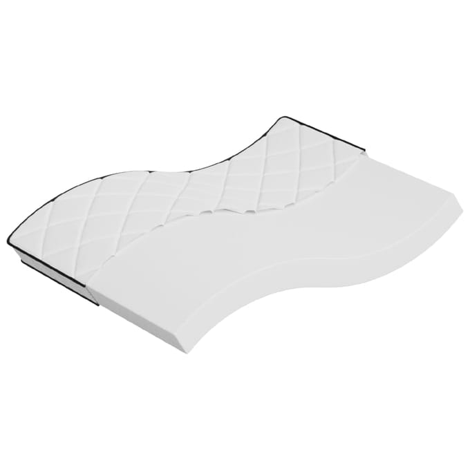 vidaXL - Schuimmatras - middelzacht - 140x190 - cm