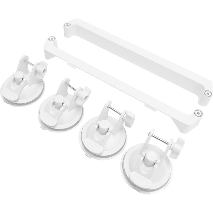 Satelliet Zuignap Montage voor Autoruit en Zonnedak ABS Stabiele Satelliet Schotel Zuignap white