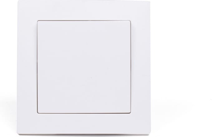 Benson Enkele inbouwschakelaar - wit - modern design - 250V/10A