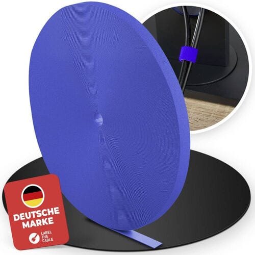 Klittenband Label the Cable PRO 1250 Blauw