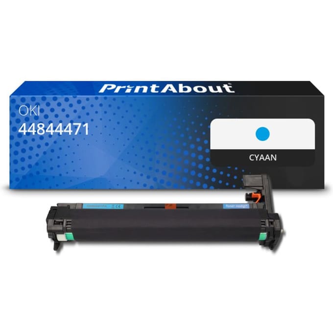 PrintAbout huismerk Drum 44844471 Cyaan geschikt voor OKI
