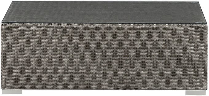 MAESTRO - Loungeset voor 8 - Taupe - PE rotan