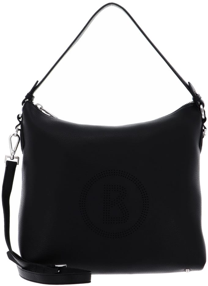 Bogner Leren Schoudertas Sulden Marie Hobo Black Zwart