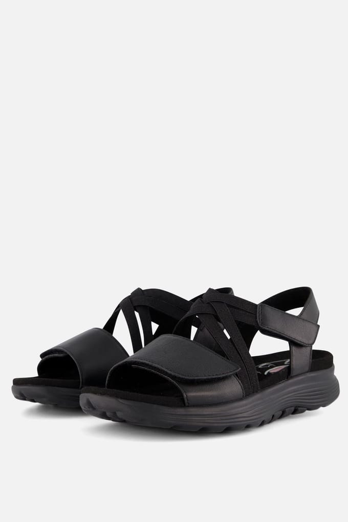 Gabor Gabor Rollingsoft Sandalen zwart Synthetisch