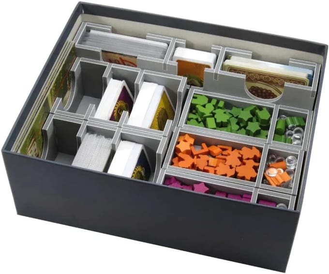 Spel Accessoires - Organisatie Hulp - Tafelspel Opslag - Compact Ontwerp - 30x30x9cm