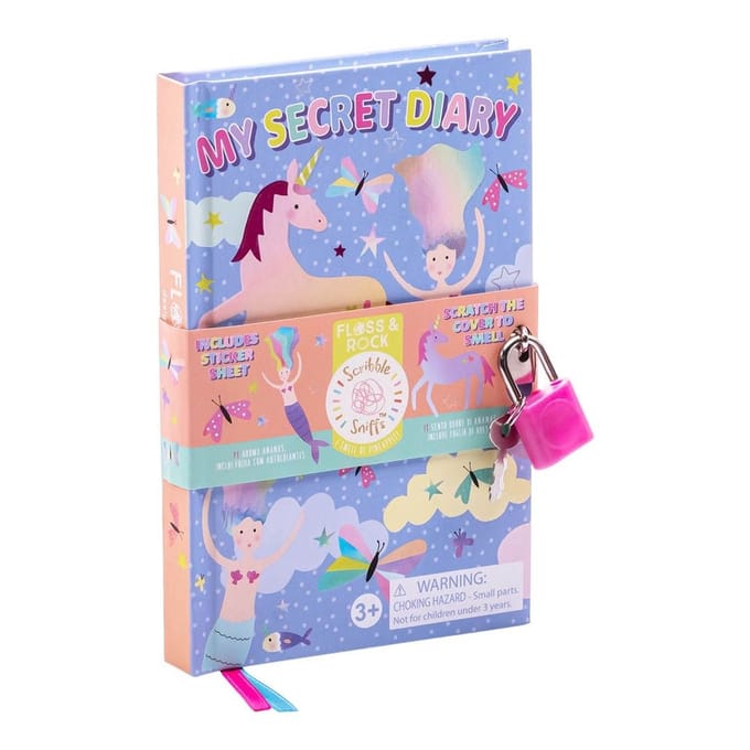 Floss&Rock 46P6551 - kinder dagboek Fantasy My Scented Secret Diary