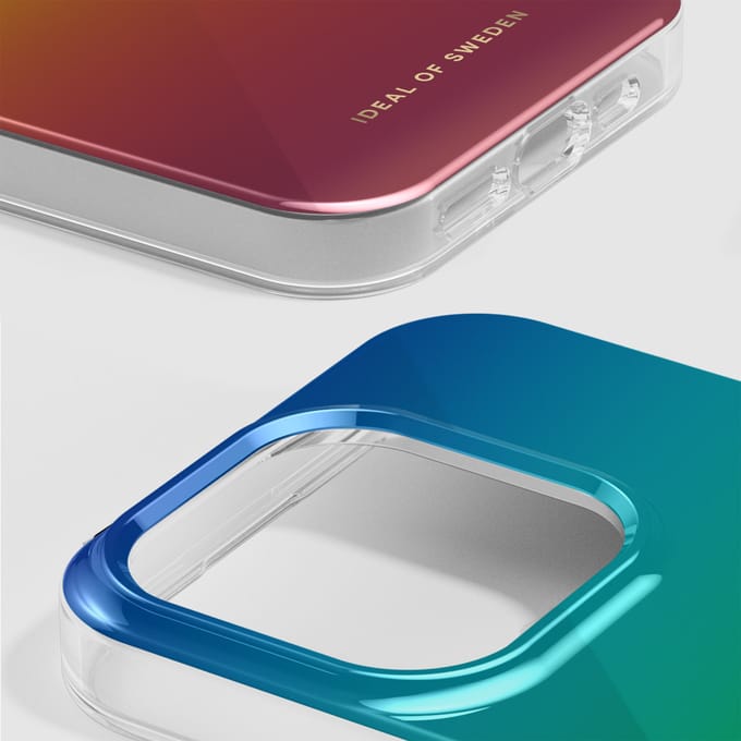 iDeal of Sweden Mirror Case geschikt voor Apple iPhone 15 Pro Max - Rainbow