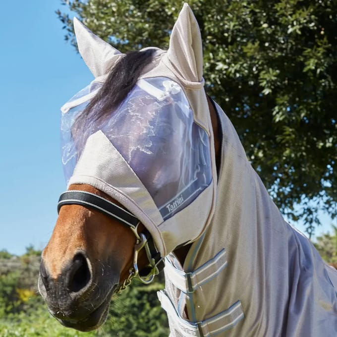 Anti-vliegenmasker voor paarden Tattini Resille