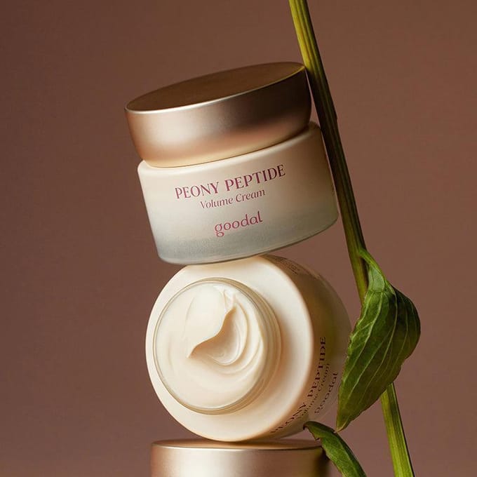 [goodal] Pioen Peptide Volume Crème 60ml beige