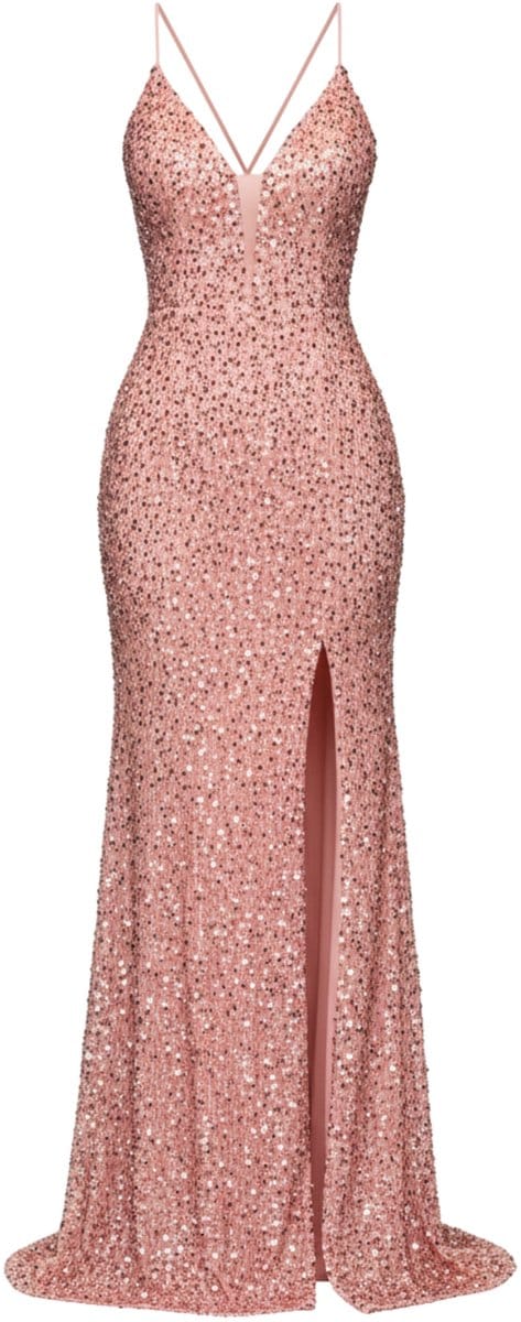 LARICA Jurk - Rits - Effen - Jurk Roze M