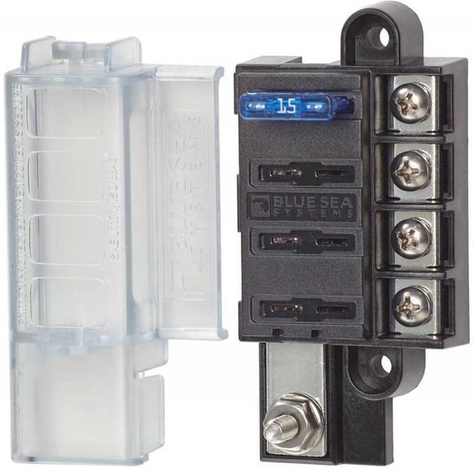 BSS Zekeringblok St-Blade Compact 4-V + Cover