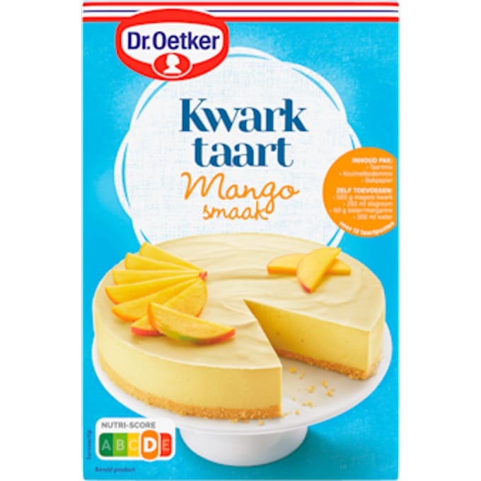 Kwarktaart Mangosmaak