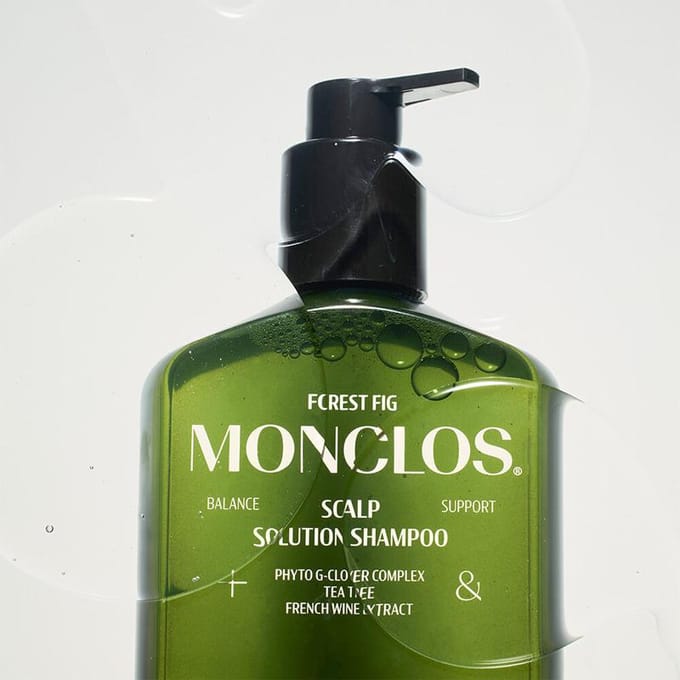 [MONCLOS] Shampoing Solution Cuir Chevelu 300ml black