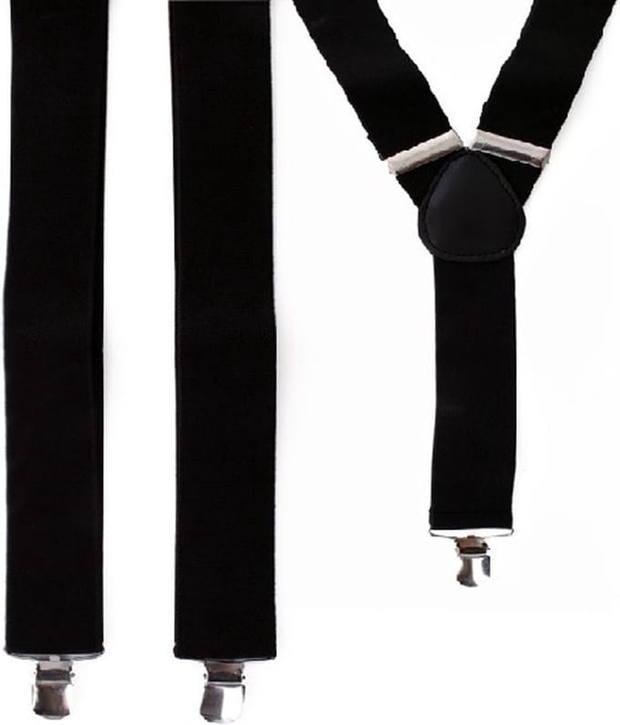 Rubie's Bretels Unisex 75 Cm Zwart