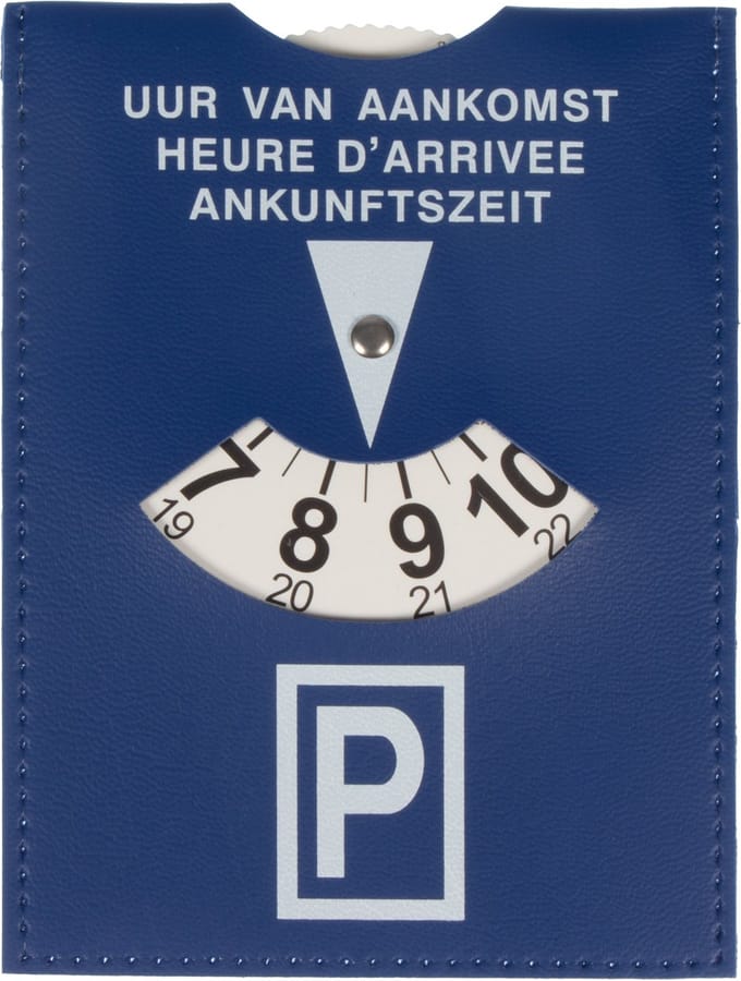 Kangaro parkeerschijf - blauw - formaat 15 x 11 cm