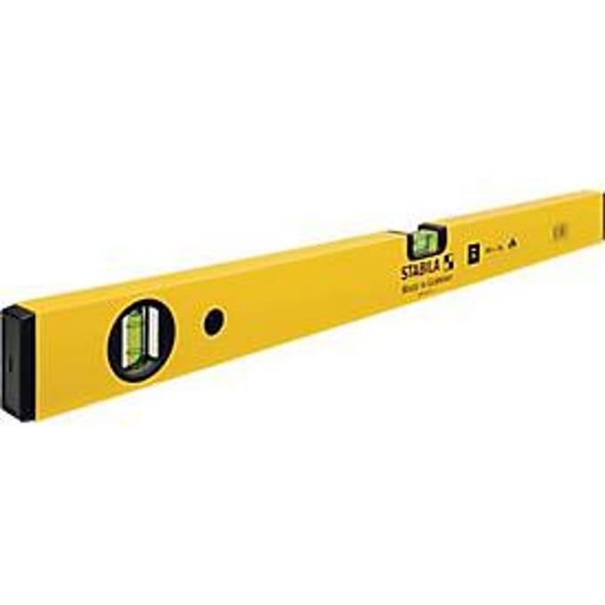 Stabila waterpas blokwaterpas  70 -   60cm geel   -     02284