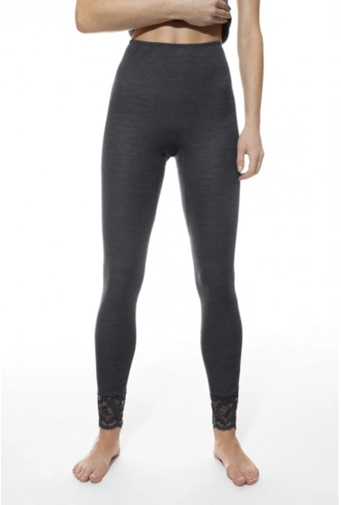 Mey Wool Love Legging Thunder Grey Grijs L/XL