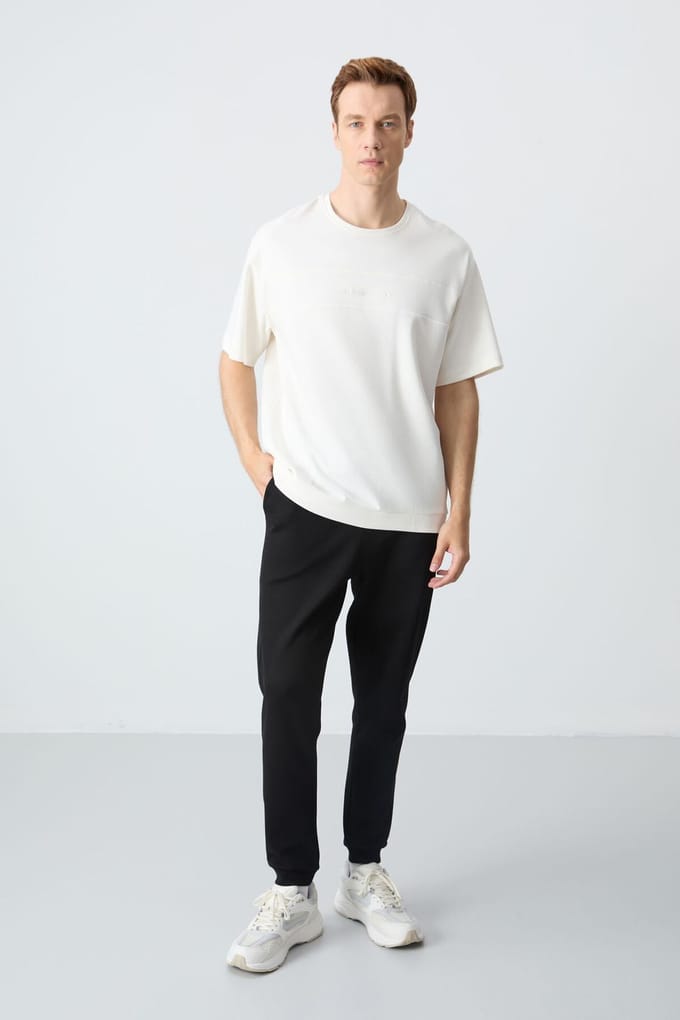 Heren Oversized T-shirt en Broek Set