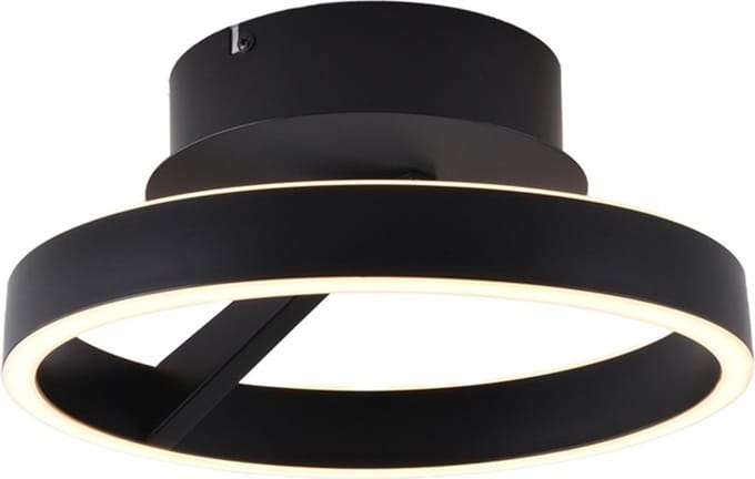 Freelight - Plafondlamp Pilota Ø 30 cm zwart