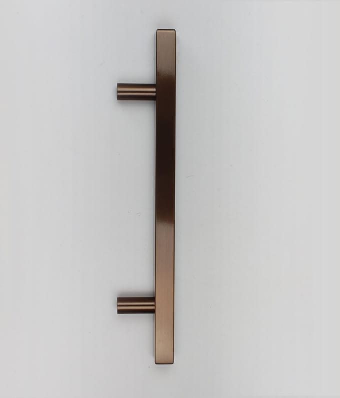 Deurgreep Krystle - brons - 128 mm | Bronzen handgrepen | Collectie |