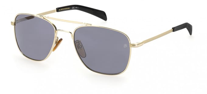 David Beckham DB 7019/S Zonnebril Goud kleurig Heren