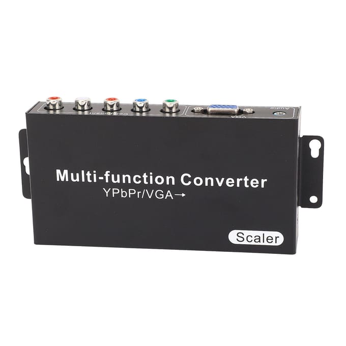 YPbPr VGA naar HD Multimedia Interface Converter 1080P Video Geluid Converter Adapter voor HDTV UK Plug