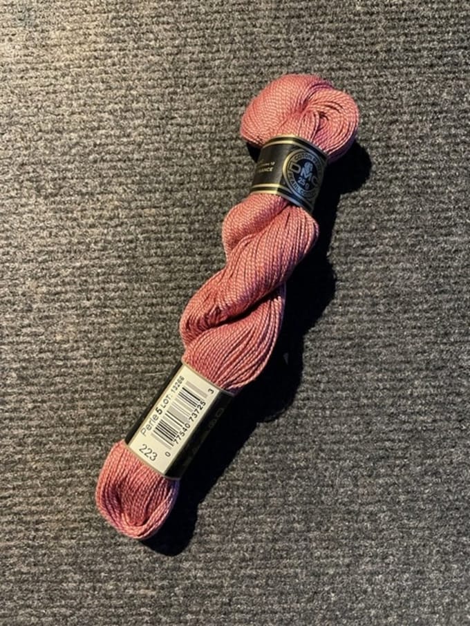 DMC Perlé / Koordzijde 25 gram Dikte 5 Kleur 223