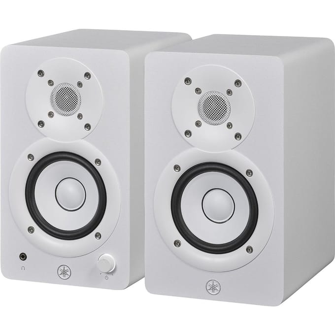 Yamaha HS3 Wit 3 inch - Actieve studiomonitor - Per set - MP