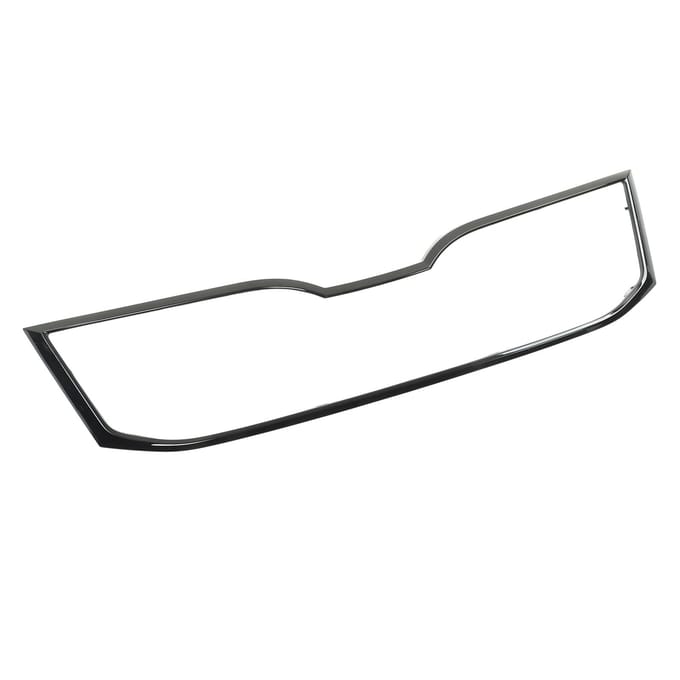 Cache de contour de calandre avant 5E0853761E041 Grille supérieure de pare-chocs Cadre de calandre de remplacement Pour Octavia 5E Facelift gray