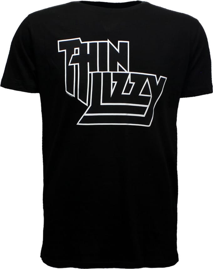 Thin Lizzy Logo Band T-Shirt - Officiële Merchandise - S