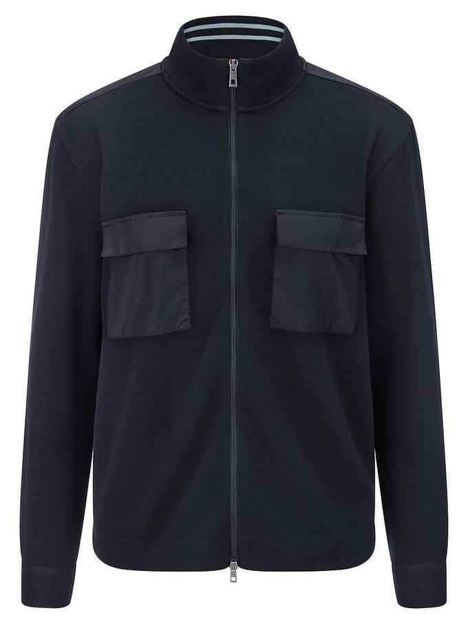 Sweatvest Van MAERZ Muenchen blauw