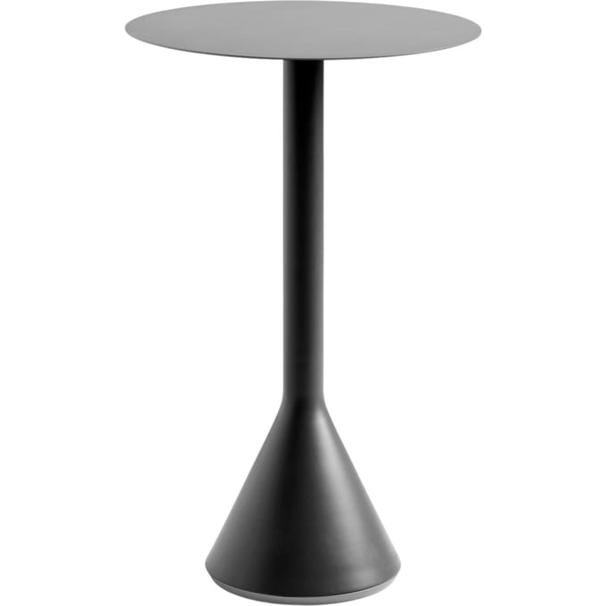 HAY Palissade Cone Tafel rond - Ø60_H105cm - antraciet
