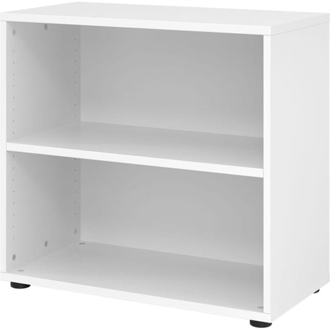 Breno legbord, 2 OH, 28 kg per legbord, B 800 x D 400 x H 748 mm, spaanplaat, wit
