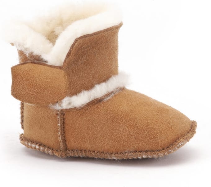 Warmbat Hay Unisex Babysloffen - Cognac - Maat 18/19