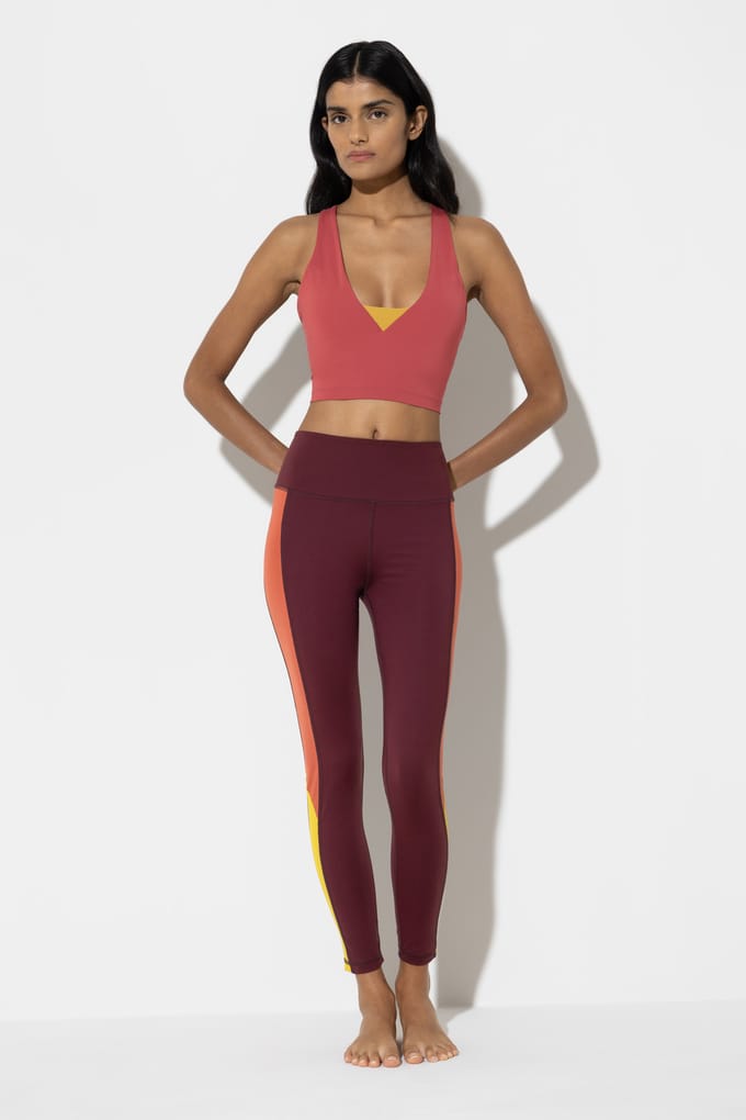 Bustier Serie Stretchable Marsala Red