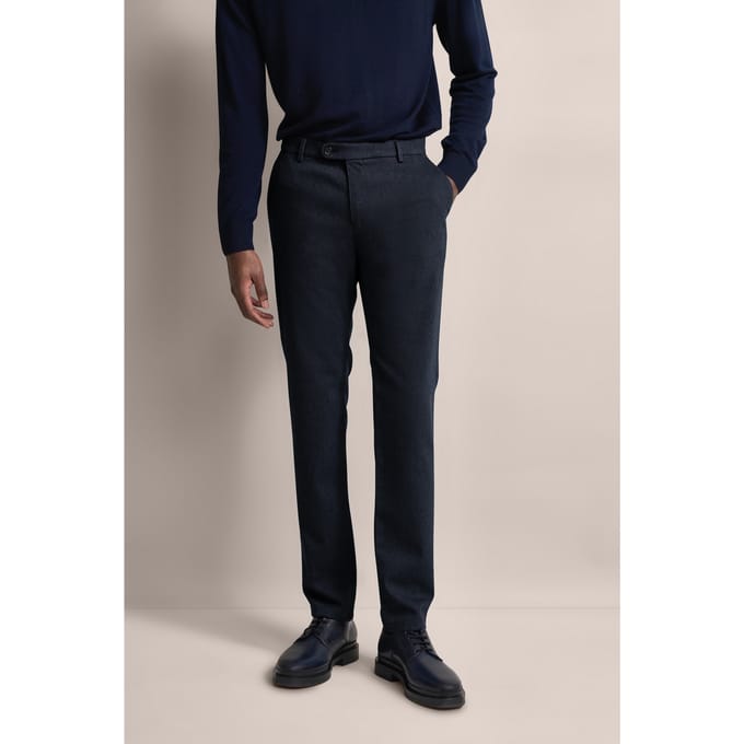Bugatti Herren Chino in stretch katoen
