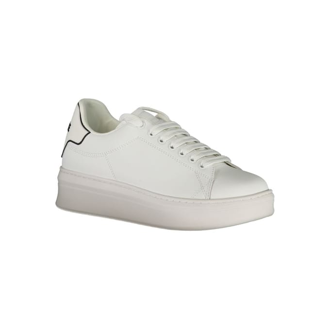 Gaelle Paris Bianco Poliuretano Dames Sneaker