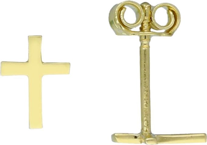 Glow 206.0614.00 oorknoppen goud goudkleurig 8mm
