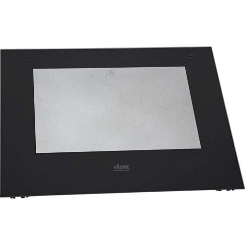 AEG voorste glas, zwart, Faure, 594x465mm 140242367419