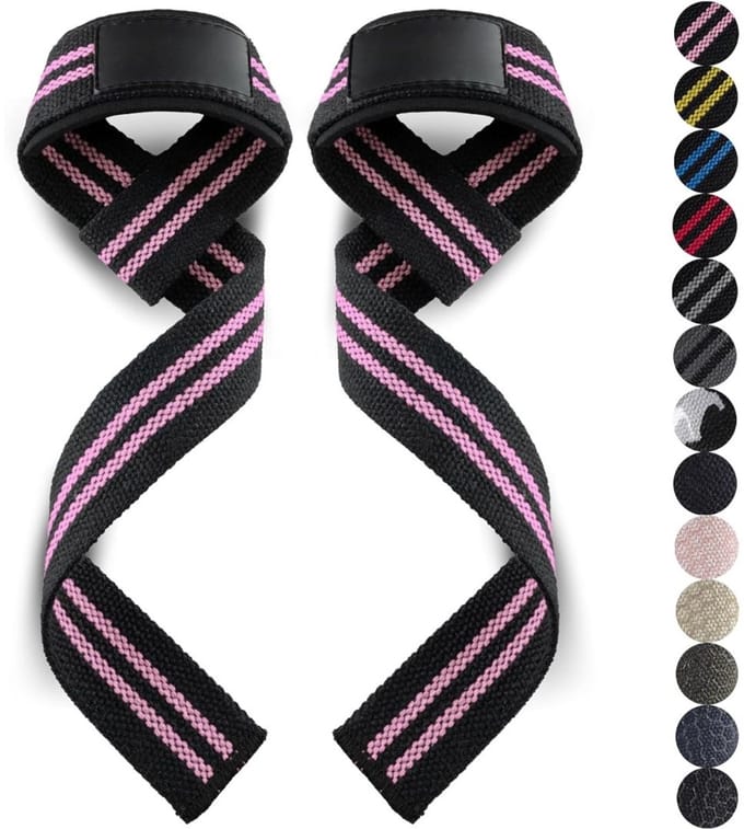 VLSelect® Lifting straps - Wrist wraps - Powerlifting - Zwart