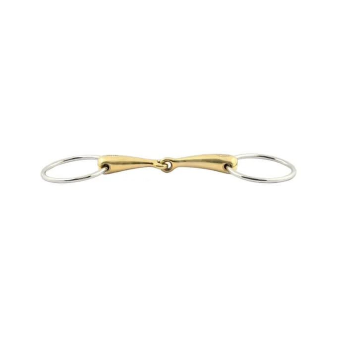 2-rings bit voor grote paarden Jump'In 70 mm