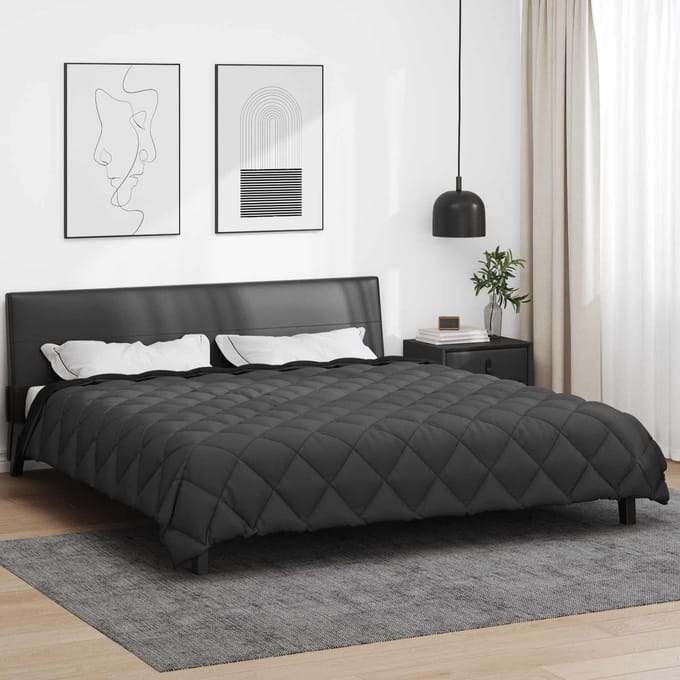 vidaXL Winter Dekbed 220 x 260 cm 450 gsm Microfiber (100% polyester)