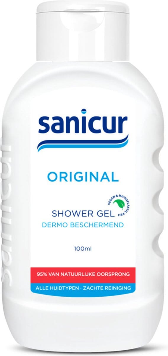Sanicur - Douchegel Original Mini - 6 x 100 ml - Voordeelverpakking