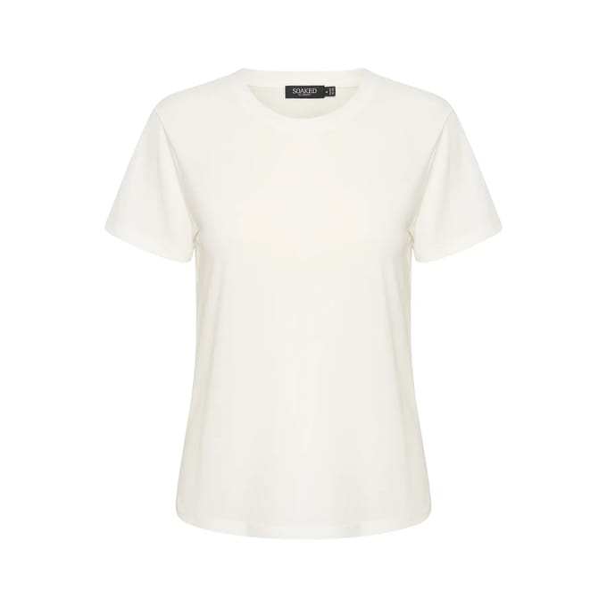 Dames-T-shirt Soaked in Luxury Columbine