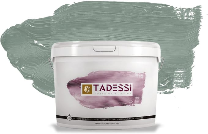 Tadessi Color Vista Muurverf - Dispersie - Eucalyptusgrijs Mat - 5 L