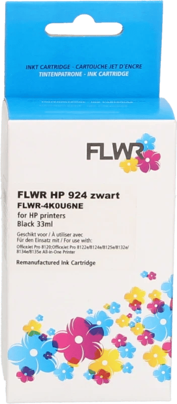 FLWR HP 924e zwart (Huismerk (compatible))